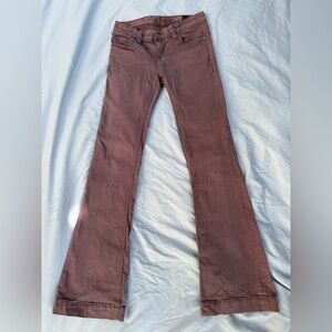 Rock & Roll Cowgirl Kids Jeans in Maroon